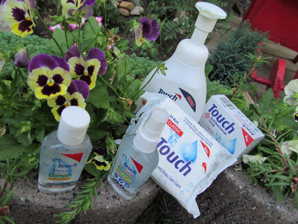 Touch antibacterian