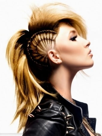 Coafura Mohawk din 2014, Foto: hairfashion.biz