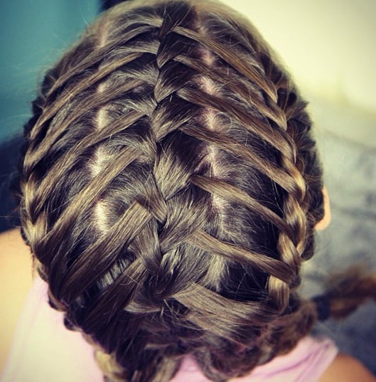 Coafura pentru gimnaste, Foto: cutegirlshairstyles.com