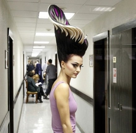 Coafura extravaganta, Foto: interestingeventsclub.uol.ua