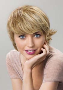 Coafura pentru par scurt, Foto: Coafura dezordonata la moda in 2013