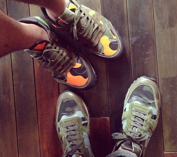 Pantofi sport Valentino, Foto: riccardotisci.blogspot.com 