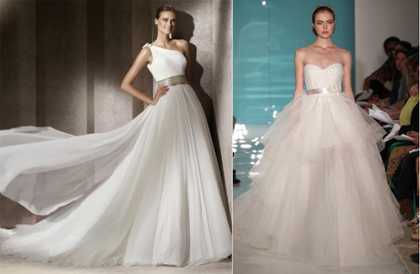 Rochii de mireasa Reem Acra, Foto: weddingbellstz.blogspot.com 