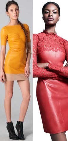 Rochii din piele pentru femei, Foto: leatherfads.com