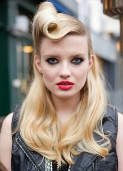 Tunsoare in stil retro, Foto: modelatucabello.blogspot.ro