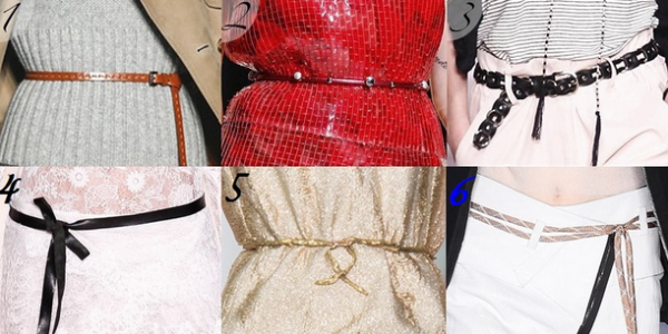 Centuri subtiri pentru femei, marca Michael Kors, Fendi, Isabel Marant, Isabel Marant, Giambattista Valli, Rag & Bone, Foto: springsummerfashiontrends.com