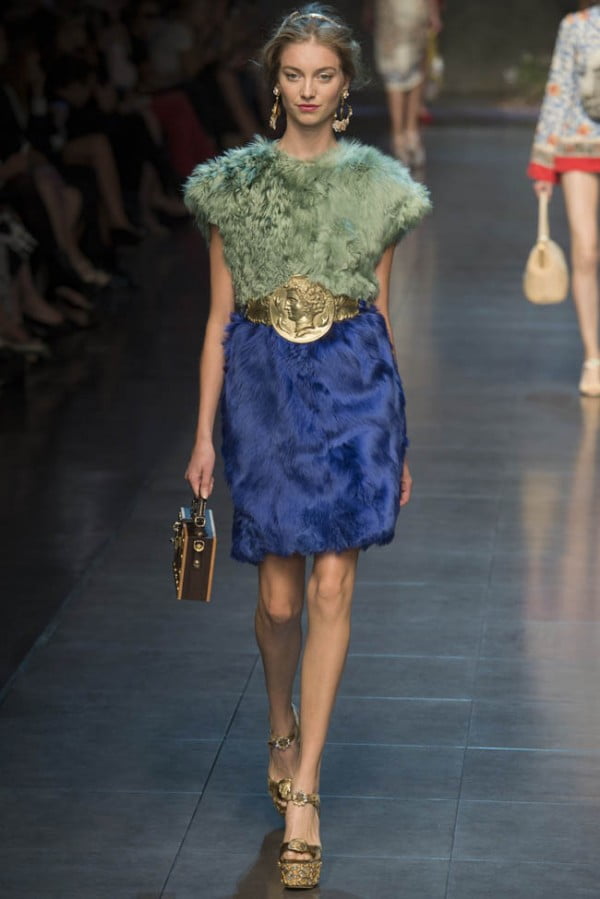 Moda Dolce&Gabbana in primavara anului 2014, Foto: thebestfashionblog.com