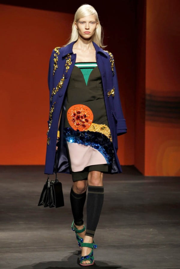 Moda Prada din primavara 2014, Foto: thebestfashionblog.com
