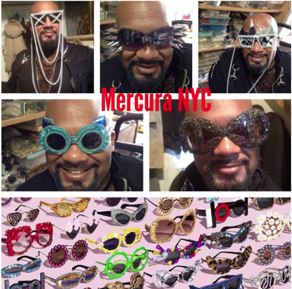 Modele extravagante de ochelari de soare Mercura NYC, Foto: mercura.blogspot.ro