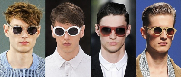 Ochelari cu rame din plastic pentru barbati, marca Nicole Farhi, Rag & Bone, Kris Van Assche, Ermenegildo Zegna, Foto: springsummerfashiontrends.com