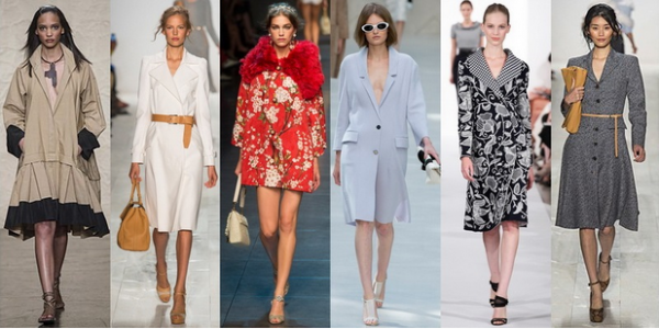 Pardesie la moda in primavara anului 2014, colectia Felipe Oliveira Baptista, Michael Kors, Dolce & Gabbana, Burberry Prorsum, Oscar de la Renta, Michael Kors, Foto: springsummerfashiontrends.com