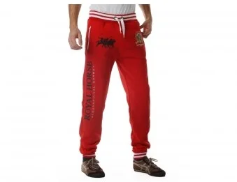 Pantaloni trening barbati Geographical Norway Mygood red 