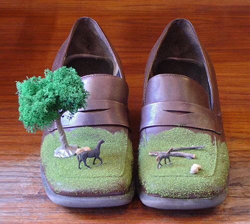 Pantofi cu peisaj, Foto: hannaslifeiscool.blogspot.ro