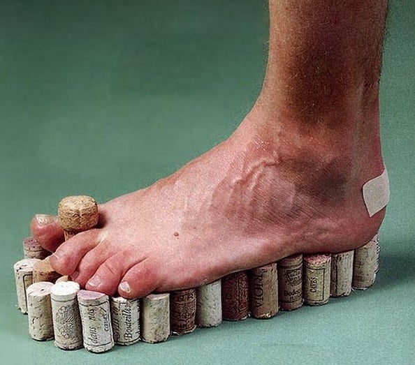 Pantofi din dopuri de pluta, Foto: izismile.com