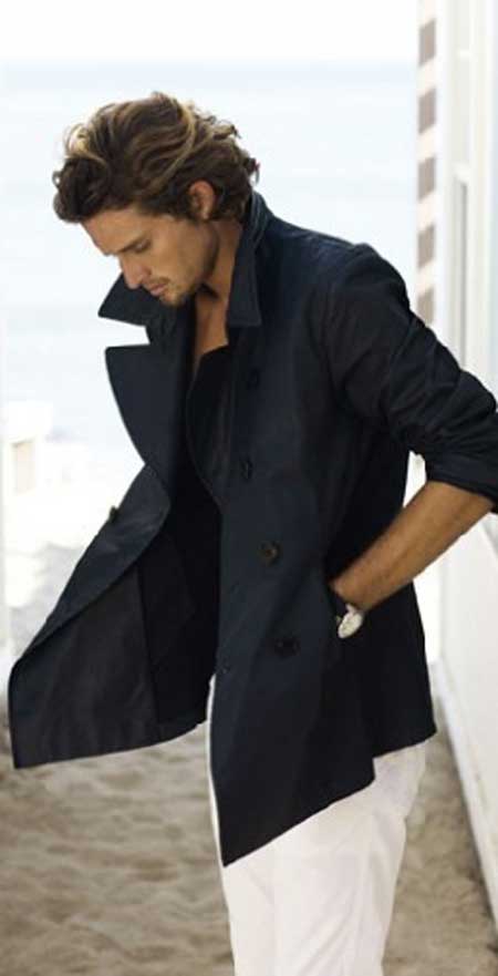 Tunsoare eleganta pentru barbati cu par mediu, Foto: mens-hairstyle.com