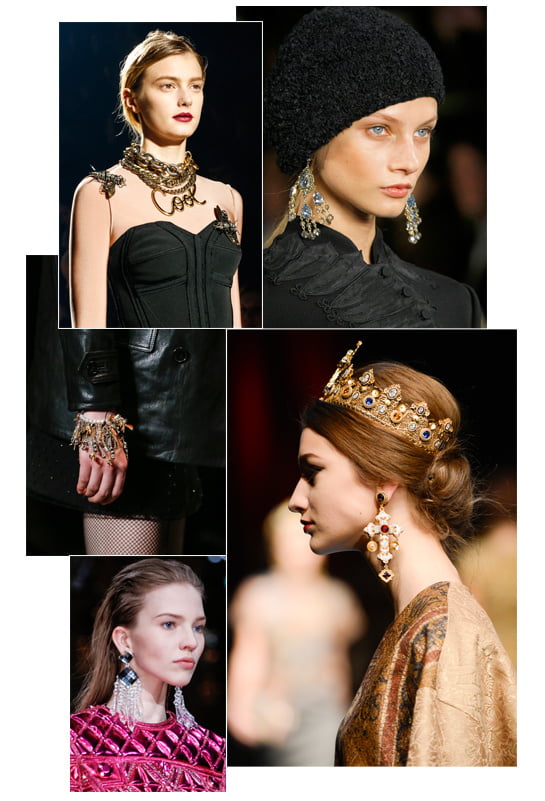 Cercei candelabru la modă în anul 2014, Foto: en.vogue.fr