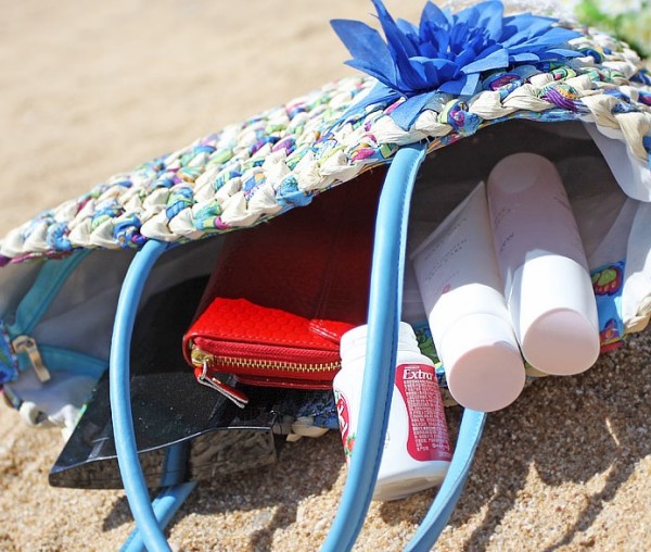 Geantă de plajă din rafie, Foto: aliexpress.com