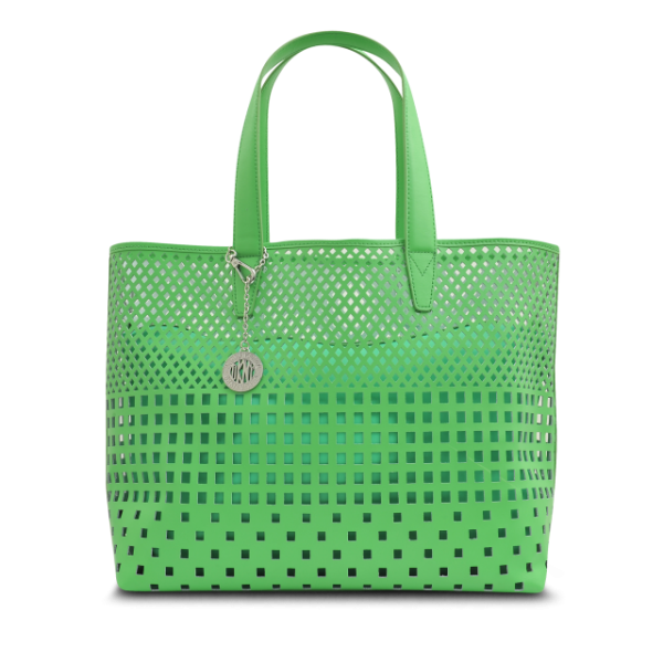 Genți din diferite materiale perforate, Foto: thebagshunter.com