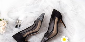 Pantofi cu dantelă la modă în anul 2014