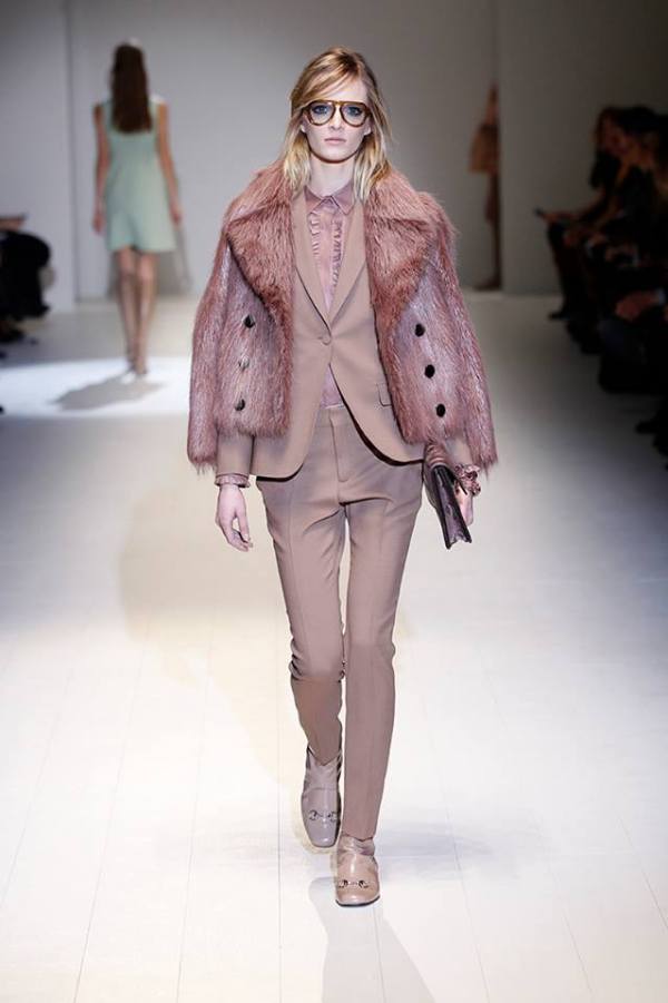 Colecția Gucci din toaman-iarna 2014-2015, Foto: fashionavecpassion.com