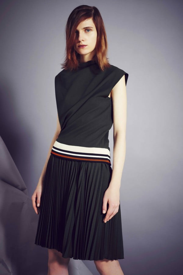 Fustă plisată Bouchara Jarrar, Foto: thebestfashionblog.com