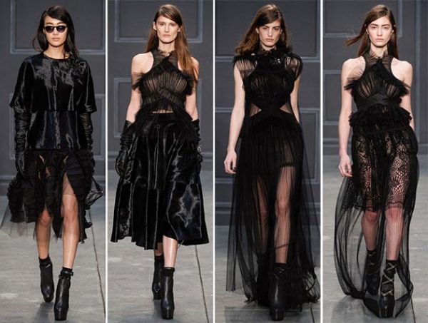 Moda Vera Wang pentru sezonul de toamnă-iarnă 2014-2015, Foto: fashionisers.com