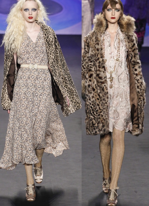 Moda la designerul Anna Sui în toamna-iarna 2014-2015, Foto: modelgracevangastel.tumblr.com
