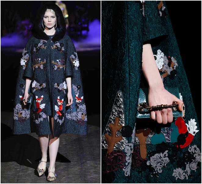 Pelerină Dolce&Gabbana, Foto: jetsetter.ua