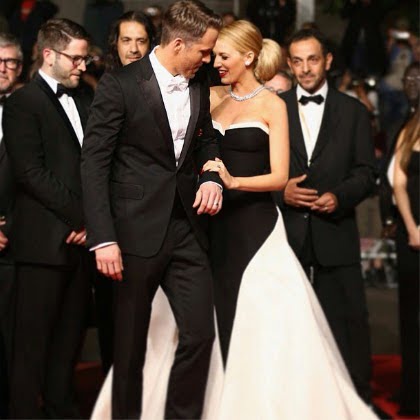 Blake Lively în rochie de mătase, marca Gucci, Foto: 3.bp.blogspot.com