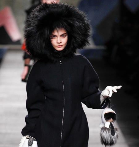 Căciulă de blană la modă în acest an, Foto: vsezdorovo.com