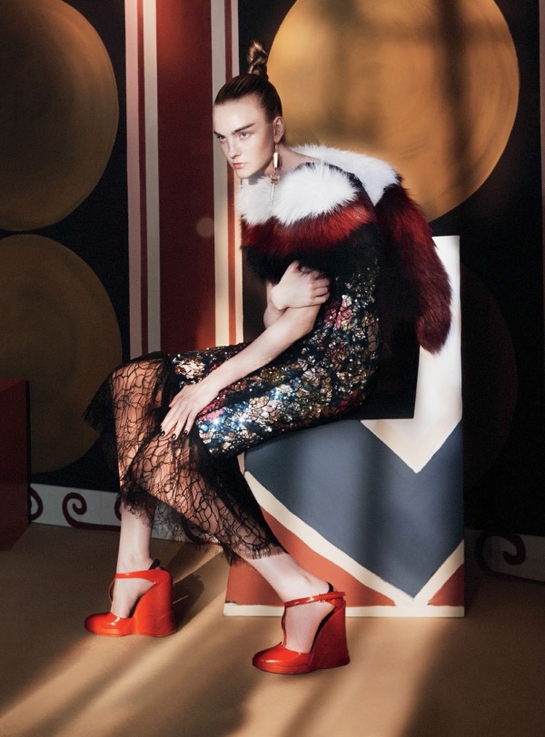 Guler de blană elegant, Foto: visualoptimism.blogspot.ro