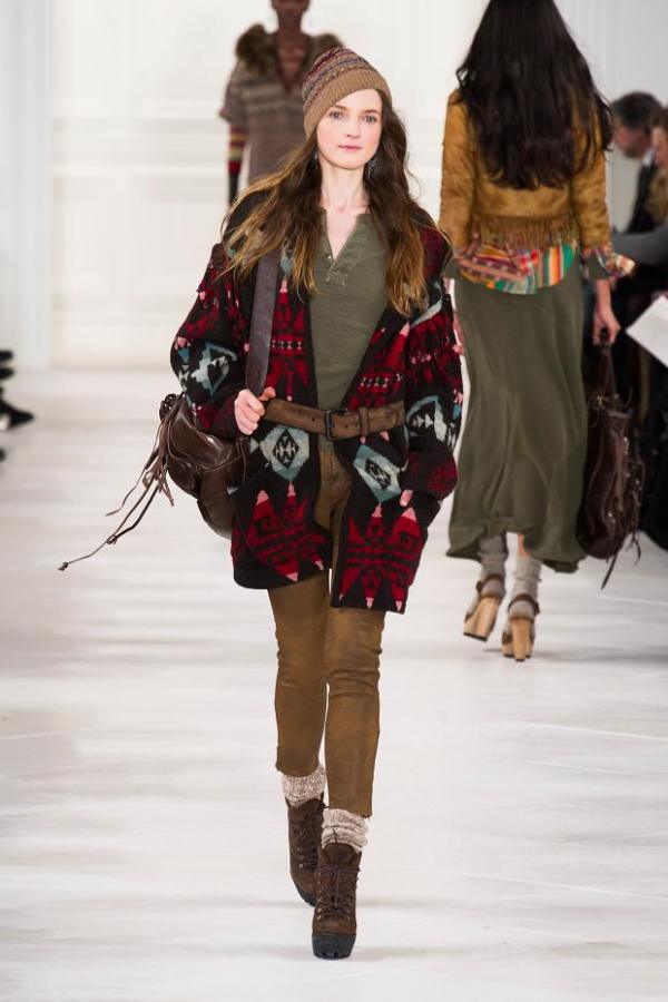 Moda Ralph Lauren în iarna 2014, Foto: fashionising.com