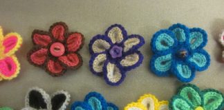 Broșele cu flori, o tendință extraordinară în toamna-iarna 2014-2015