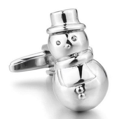 Butoni în formă de om de zăpadă, Foto: amazon.com