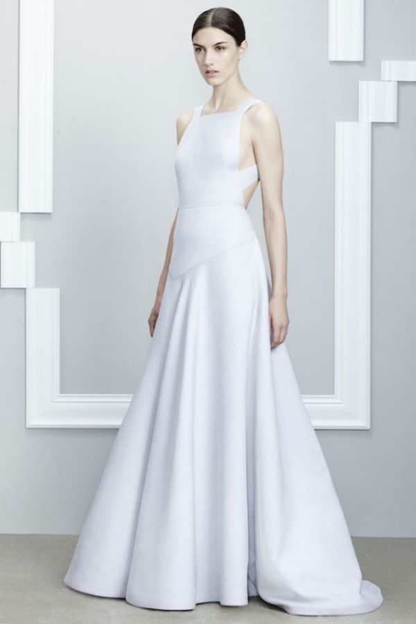 Rochie albă elegantă, creație de Jason Wu, Foto: stylevitae.com