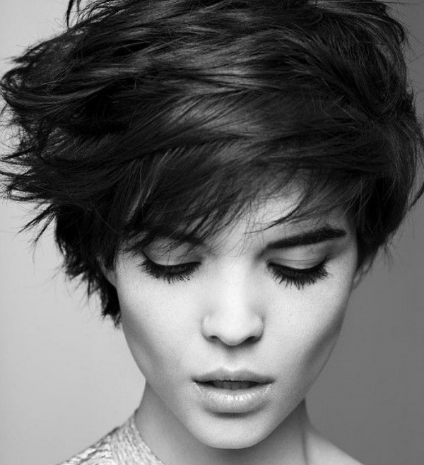 Tunsoare pentru păr brunet, Foto: newhairstylepins.net