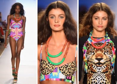 Costume de baie cu imprimeu inspirat din junglă, Foto: allthingshallee.com