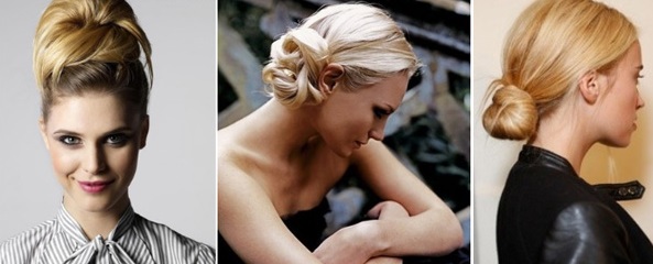 Coafuri cu părul prins în coc, Foto: teen385.com