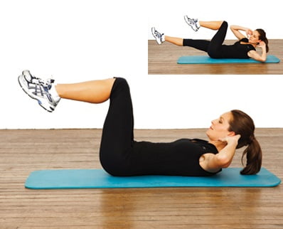 Exercițiu pentru abdomen, Foto: pixshark.com