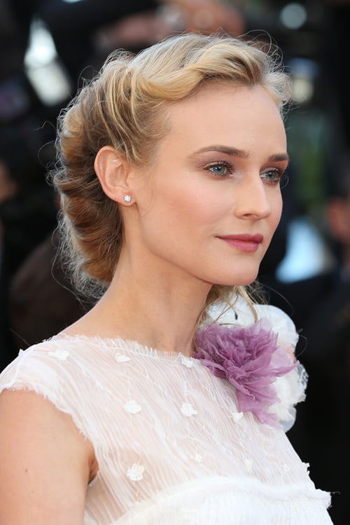 Coafură deosebită la Diane Kruger, Foto: vfsdf.blogspot.ro