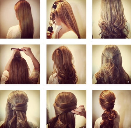 Coafură elegantă pentru petrecere, Foto: fashion-kid.ne