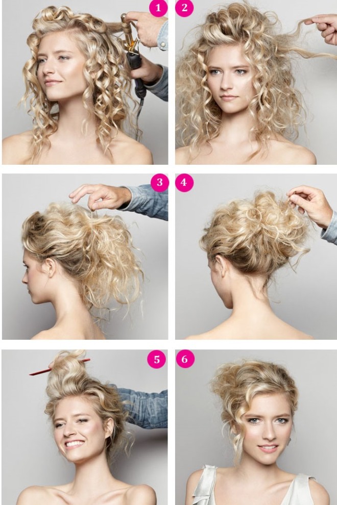 Coafură cu bucle, Foto: guff.com