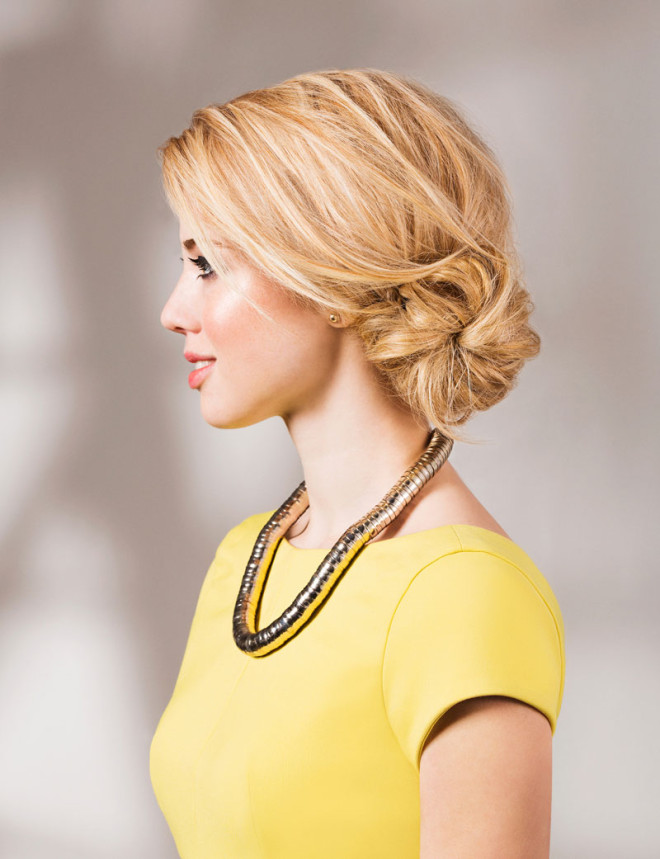 Coafură cu părul prins elegant, Foto: ihr-wellness-magazin.de