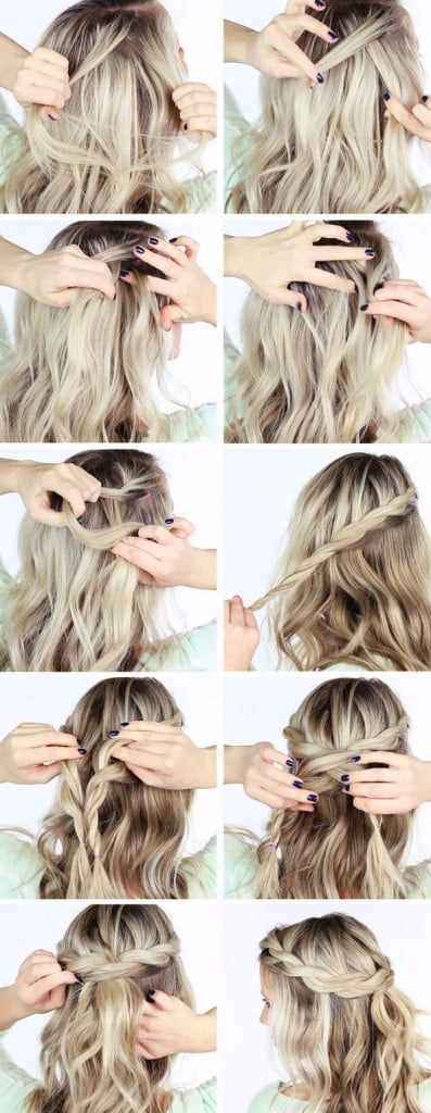 Coafură deosebită, mod de realizare, Foto: fashionsy.com