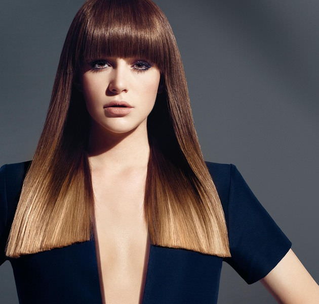 Coafură elegantă realizată prin tehnica ombre, Foto: luxe.pp.ua