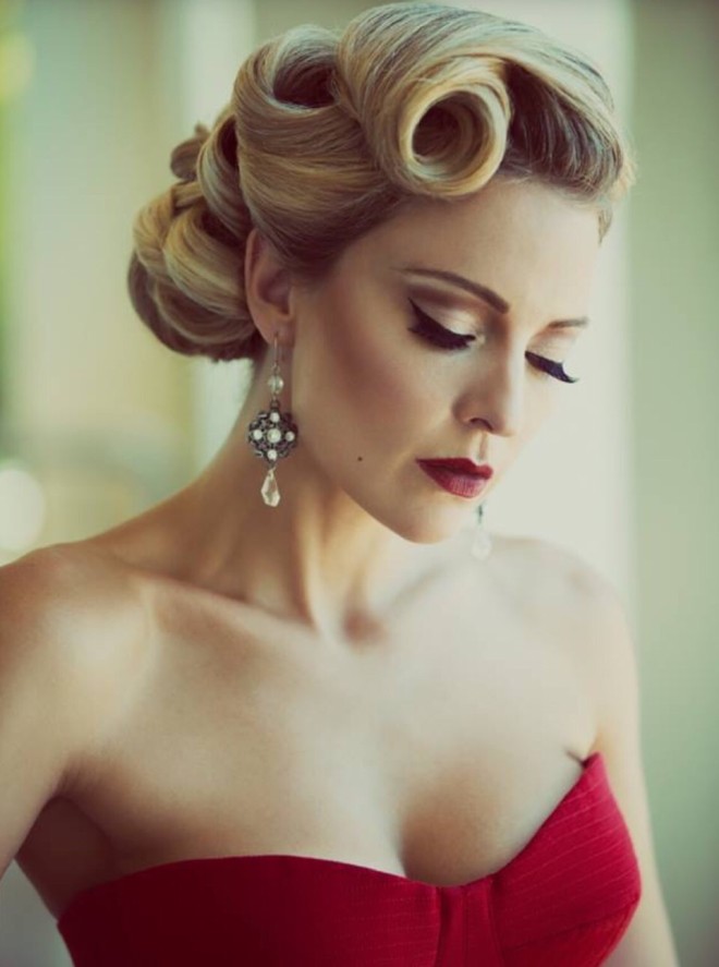 Coafură elegantă, retro, Foto: trusper.com