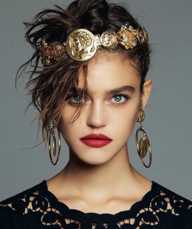 Coafură gypsy modernă, Foto: mylifeisafashionshow.com