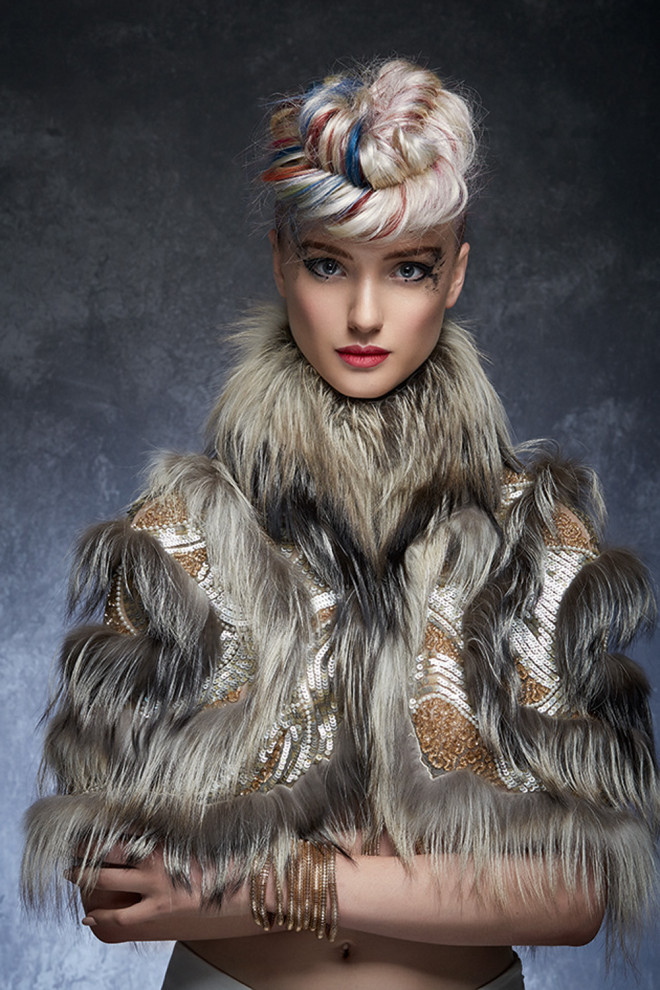 Coafură interesantă, de lux, Foto: belloskbellos.com