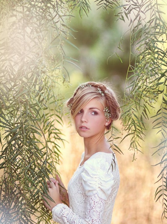 Coafură simplă, romantică, Foto: phlearn.com