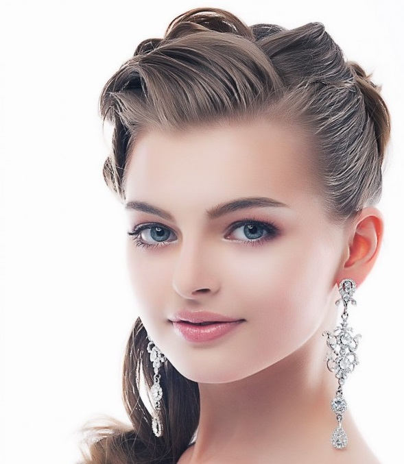 Coafură updo pentru adolescente, Foto: thebestfashionblog.com